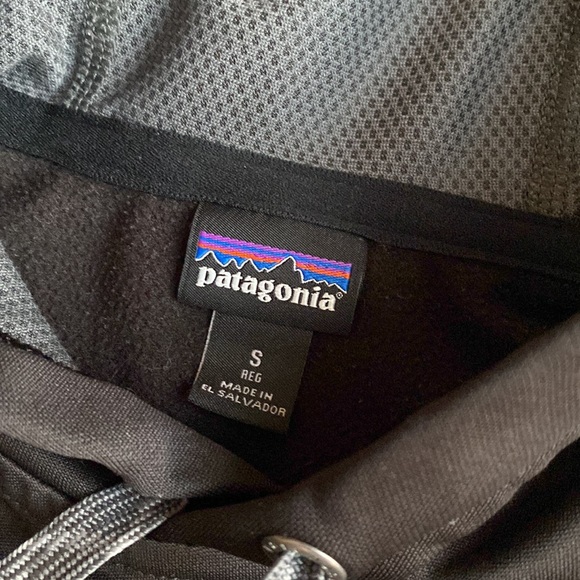 Patagonia Mens Hooded Sweatshirt Black S - Picture 5 of 7